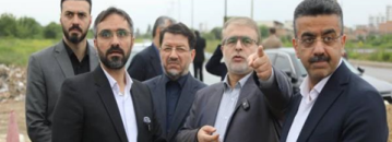 بازدید مدیرکل دادگستری استان و شهردار ساری از پروژه «پل تا پل» 